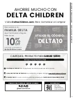 Preview for 5 page of Delta Children Logan W103240-374 Assembly Instructions Manual