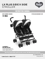 Delta Children LX PLUS SIDE X SIDE 11709 Instruction Manual preview