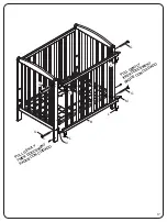 Предварительный просмотр 17 страницы Delta Children Mini Crib with Mattress 544550 Instructions Manual