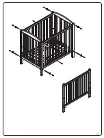 Предварительный просмотр 25 страницы Delta Children Mini Crib with Mattress 544550 Instructions Manual