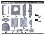 Предварительный просмотр 2 страницы Delta Children Minnie Mouse Playhouse Assembly Instructions Manual