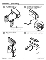 Preview for 3 page of Delta Children MY SIZE SINK 11778 Instruction Manual