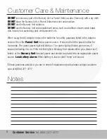 Preview for 8 page of Delta Children Safe-n-Clear 28000-114 User Manual