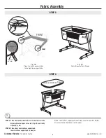 Предварительный просмотр 8 страницы Delta Children SIMMONS KIDS 25501 Instruction Manual