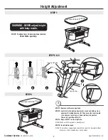 Предварительный просмотр 9 страницы Delta Children SIMMONS KIDS 25501 Instruction Manual