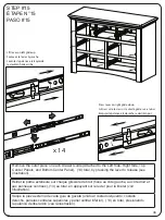 Предварительный просмотр 46 страницы Delta Children Simmons Kids Augusta Dresser Manual