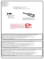 Предварительный просмотр 22 страницы Delta Children Simmons Kids Rowen Nightstand Assembly Instructions Manual