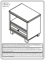 Предварительный просмотр 24 страницы Delta Children Simmons Kids Rowen Nightstand Assembly Instructions Manual