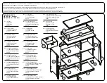 Предварительный просмотр 4 страницы Delta Children Simmons Kids SlumberTime Grow With Me 297010-613 Assembly Instructions Manual