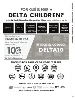 Preview for 49 page of Delta Children Sloane W133040-186 Manual