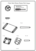 Preview for 2 page of Delta Children TT87452GN Assembly Instructions