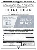 Предварительный просмотр 3 страницы Delta Children Upholstered Rocker Assembly Instructions Manual