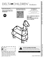 Предварительный просмотр 1 страницы Delta Children W172451-318 Instructions Manual