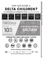 Предварительный просмотр 43 страницы Delta Children W172451-318 Instructions Manual