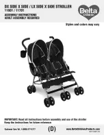 Preview for 1 page of Delta Childrens Products 11601 Assembly Instructions Manual