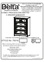 Delta Childrens Products 75514 Series Instructions For Use preview