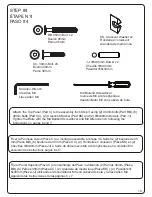 Предварительный просмотр 14 страницы Delta Childrens Products Cali Nightstand Assembly Instructions Manual