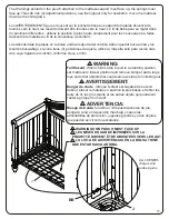 Предварительный просмотр 15 страницы Delta Childrens Products Disney Princess 4-In-1 Crib Assembly Instructions Manual