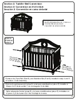 Предварительный просмотр 21 страницы Delta Childrens Products Disney Princess 4-In-1 Crib Assembly Instructions Manual