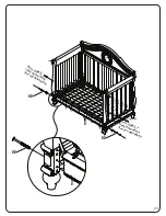 Предварительный просмотр 23 страницы Delta Childrens Products Disney Princess 4-In-1 Crib Assembly Instructions Manual