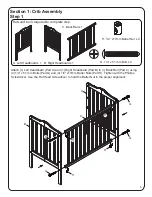 Предварительный просмотр 5 страницы Delta Childrens Products Portable Crib Assembly Instruction Manual