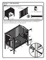 Предварительный просмотр 7 страницы Delta Childrens Products Portable Crib Assembly Instruction Manual