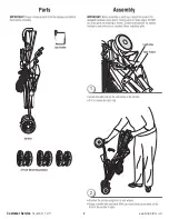 Preview for 3 page of Delta Childrens Products SCOUT DOUBLE 11708 SERIES Instruction Manual