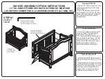 Preview for 21 page of Delta Childrens Products Simmons Crib 'N' More Assembly Instructions Manual