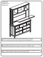 Предварительный просмотр 21 страницы Delta Childrens Products Simmons Juvenile Kingsley 324070 Assembly Instructions Manual