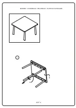 Preview for 4 page of Delta Childrens Products TABLE & 2 CHAIR SET Assembly Instructions