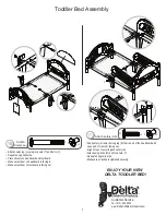 Preview for 7 page of Delta Childrens Products TODDLER BED Assembly Instructions Manual