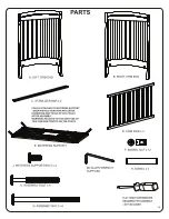 Предварительный просмотр 4 страницы Delta Childrens Products Venetian Sleigh Instructions For Use Manual