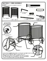 Предварительный просмотр 5 страницы Delta Childrens Products Venetian Sleigh Instructions For Use Manual