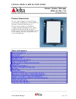 Preview for 1 page of Delta Controls ASM-24 Installation & Application Manual