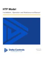 Предварительный просмотр 1 страницы Delta Controls HTP Installation, Operation And Maintenance Manual