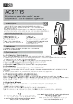 Preview for 2 page of DELTA DORE AC 51115 Quick Start Manual