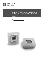 DELTA DORE PACK TYBOX 5000 Instructions For Use Manual preview