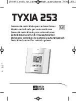 DELTA DORE TYXIA 253 Manual preview