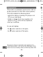 Preview for 72 page of DELTA DORE TYXIA 253 Manual