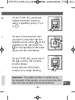 Preview for 79 page of DELTA DORE TYXIA 253 Manual