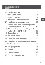 Preview for 63 page of DELTA DORE TYXIA 5630 Installation Instructions Manual