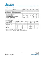 Preview for 2 page of Delta Electronics 10GBASE-LR SFP+ Optical Transceiver LCP-10G3B4QDR Specification Sheet