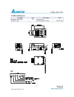 Preview for 6 page of Delta Electronics 1x9 Bi-Directional Transceiver Module OPBD-155F1J1R Specification Sheet