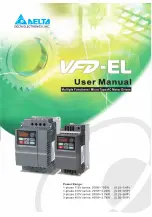 Delta Electronics AC Motor Drive VFD-EL User Manual предпросмотр