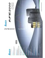 Delta Electronics AFE075A23A User Manual preview