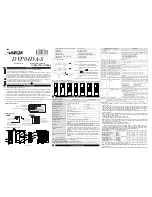 Delta Electronics Analog Output Module DVP04DA-S Instruction Sheet preview