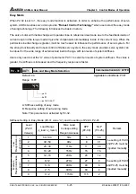 Предварительный просмотр 122 страницы Delta Electronics ASDA-A Series User Manual