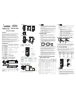 Preview for 1 page of Delta Electronics Brake Modules BUE Series Instruction Sheet