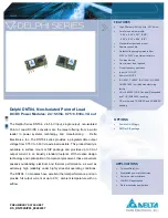 Preview for 1 page of Delta Electronics Delphi DNT04 Specification Sheet