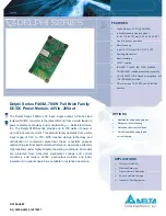 Предварительный просмотр 1 страницы Delta Electronics Delphi F48SA Datasheet